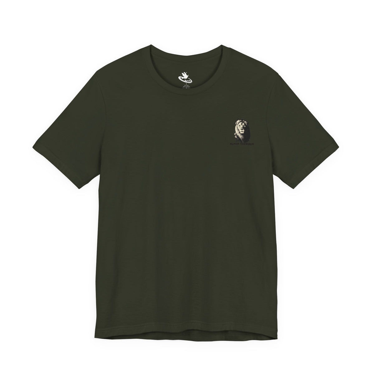Lion of Judah Graphic Tee — 'Lion of the Tribe of Judah' Back Print