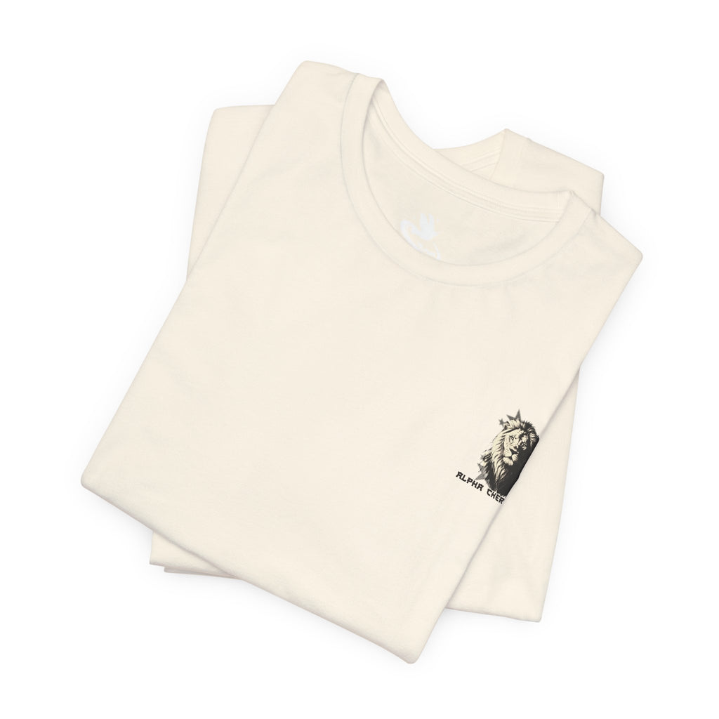 Lion of Judah Graphic Tee — 'Lion of the Tribe of Judah' Back Print