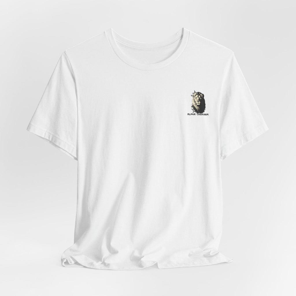 Lion of Judah Graphic Tee — 'Lion of the Tribe of Judah' Back Print