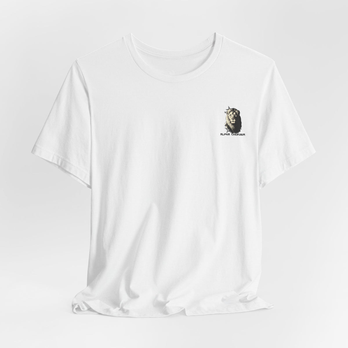 Lion of Judah Graphic Tee — 'Lion of the Tribe of Judah' Back Print