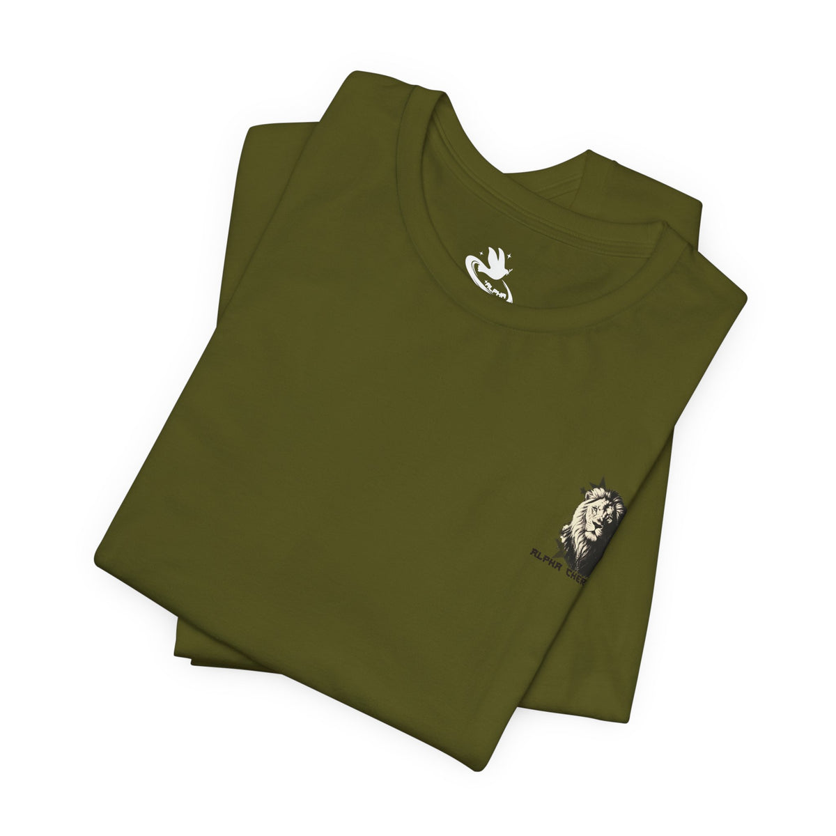 Lion of Judah Graphic Tee — 'Lion of the Tribe of Judah' Back Print