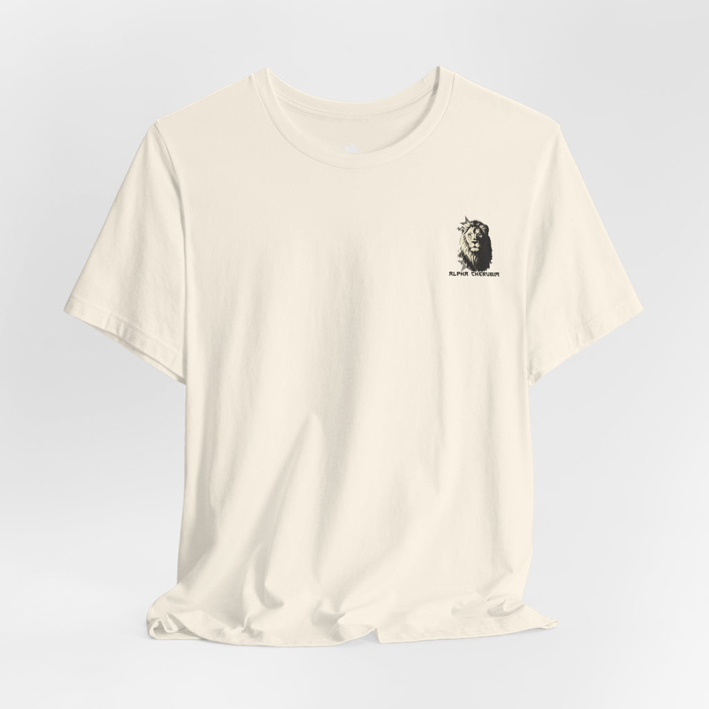Lion of Judah Graphic Tee — 'Lion of the Tribe of Judah' Back Print
