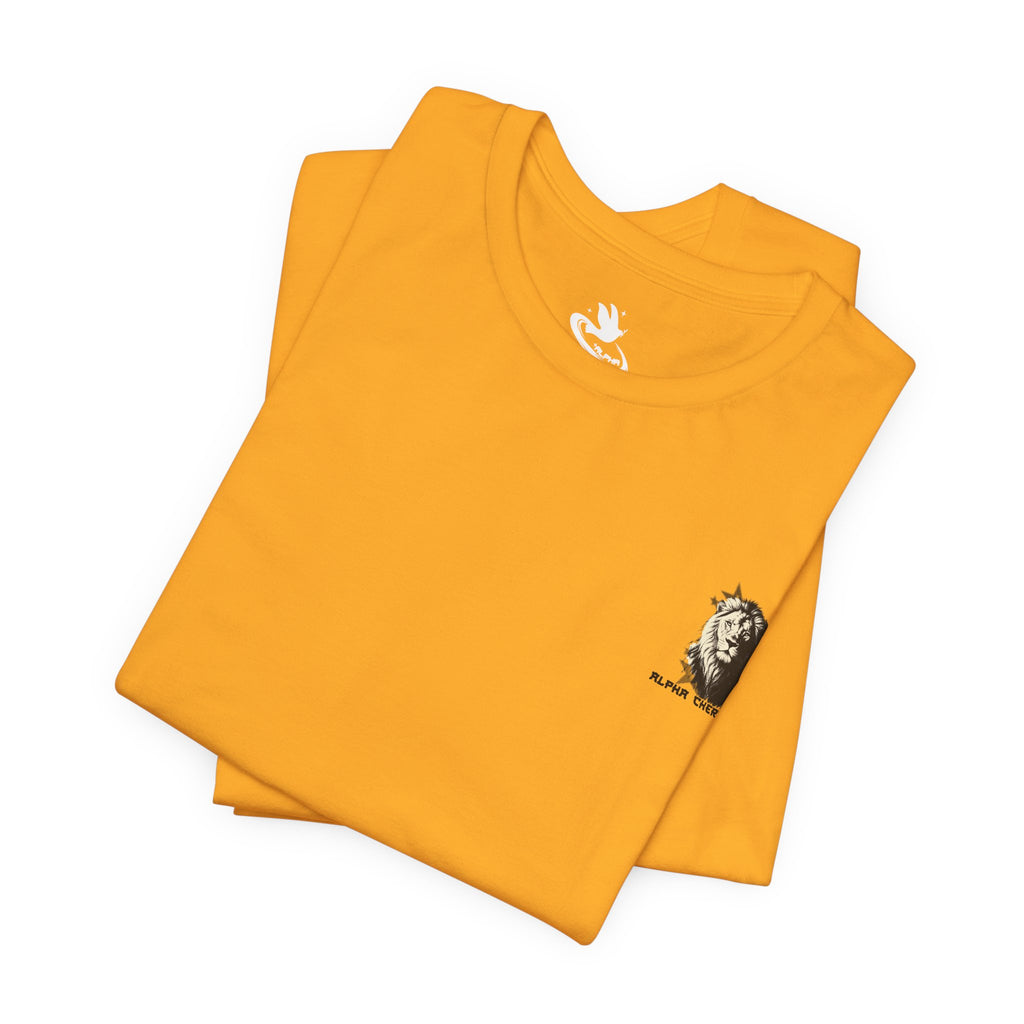 Lion of Judah Graphic Tee — 'Lion of the Tribe of Judah' Back Print