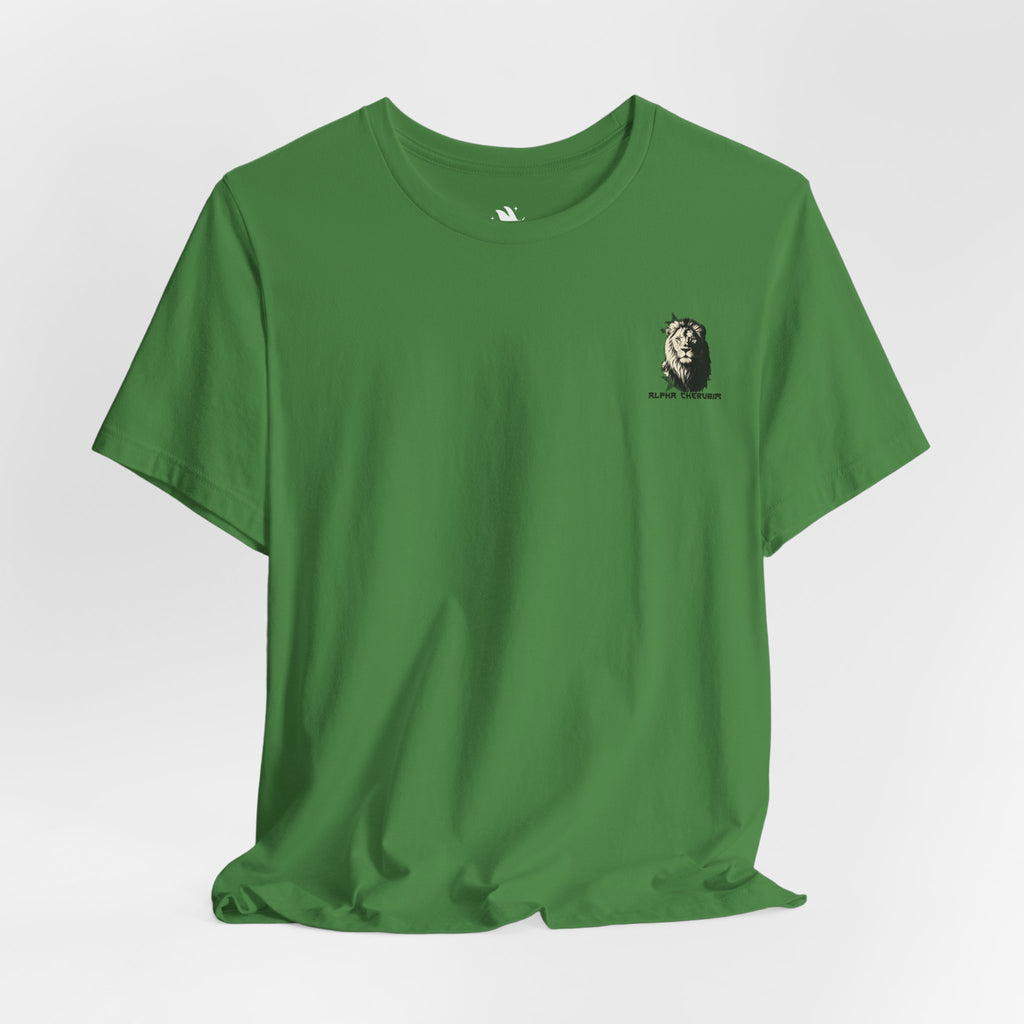 Lion of Judah Graphic Tee — 'Lion of the Tribe of Judah' Back Print