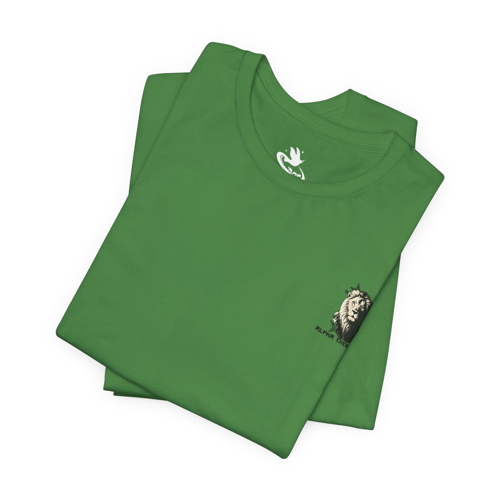 Lion of Judah Graphic Tee — 'Lion of the Tribe of Judah' Back Print