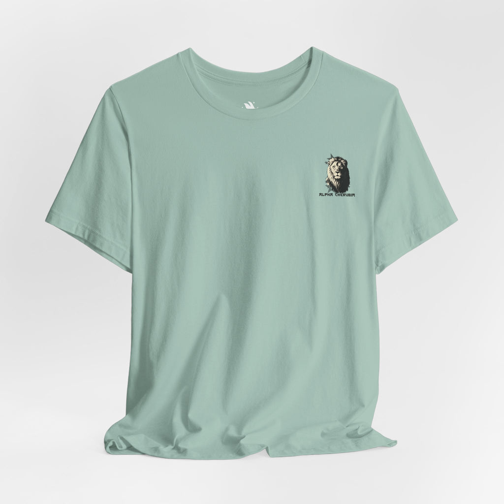 Lion of Judah Graphic Tee — 'Lion of the Tribe of Judah' Back Print