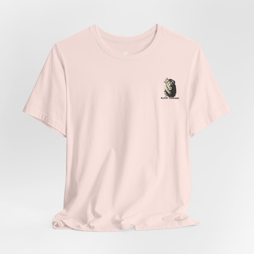 Lion of Judah Graphic Tee — 'Lion of the Tribe of Judah' Back Print